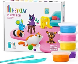 Hey Clay Sevimli Evcil Hayvanlar 15'li Kutu Hava ile Kuruyan Kil