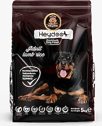 Heydoo Kuzu Etli Pirinçli 5 kg Yetişkin Köpek Maması