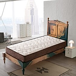 Heyner Sea Shell Coffee Bamboo Yaylı 70x140 cm Bebek Yatağı