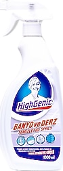 Highgenic 1000 ml Banyo ve Derz Temizleyici Sprey