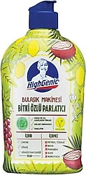 Highgenic Bitki Özlü 500 ml Bulaşık Makinesi Parlatıcısı