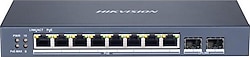 Hikvision DS-3E1510P-SI 8 Port 10/100/1000 Mbps Gigabit PoE Switch