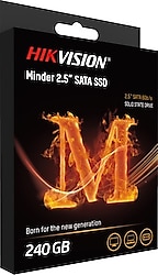 Hikvision 240 GB Minder 2.5" SATA 3.0 SSD