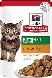 Hill's Chunks & Gravy 85 gr Yavru Kedi Yaş Maması
