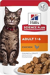 Hill's Chunks & Gravy Tavuk Etli 85 gr Yetişkin Kedi Yaş Maması