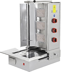 Himaksan HMK-AMDNG-3 3 Radyanlı Alttan Motorlu Gazlı Döner Makinesi