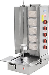 Himaksan HMK-AMDNG-5 5 Radyanlı Alttan Motorlu Gazlı Döner Makinesi