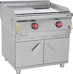 Himaksan HMK-DIZE 898 Dolaplı Düz Pleyt Elektrikli Izgara
