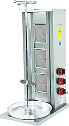Himaksan HMK-DNG-3 3 Radyanlı Gazlı Döner Makinesi
