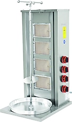 Himaksan HMK-DNG-4 4 Radyanlı Gazlı Döner Makinesi