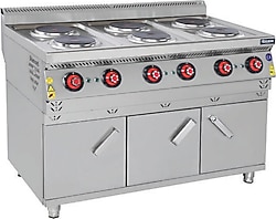 Himaksan HMK-DOE 1278 6'lı Dolaplı Elektrikli Ocak
