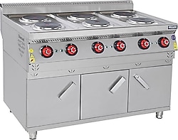 Himaksan HMK-DOE 1298 6'lı Dolaplı Elektrikli Ocak