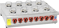 Himaksan HMK-KNFOG 8 Sekizli Gazlı Künefe Ocağı
