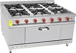 Himaksan HMK KZG 1510 6'lı Endüstriyel Ocak
