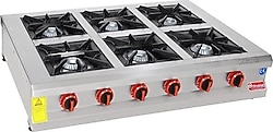 Himaksan HMK-SOG1510 Set Üstü 6'lı Gazlı Ocak