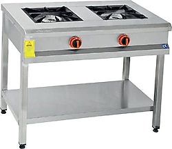 Himaksan HMK-TBOG 950 2'li Taban Raflı Gazlı Ocak