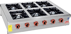 Himaksan SOG 1280 6'lı Endüstriyel Ocak