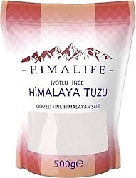 Himalife İyotlu İnce Himalaya Tuzu 500 gr