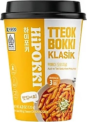 Hipokki Tteokbokki Soslu Kore Pirinç Keki 120 gr