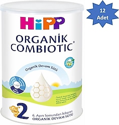 Hipp Organik Combiotic 2 Devam Sütü 350 gr 12 Adet