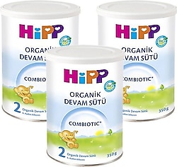 Hipp Organik Combiotic 2 Devam Sütü 350 gr 3 Adet