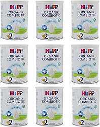 Hipp Organik Combiotic 2 Devam Sütü 350 gr 9 Adet
