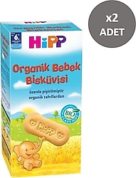 Hipp Organik Bebek Bisküvisi 150 gr 2 Adet
