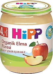 Hipp Organik Elma Püresi Kavanoz Maması 125 gr