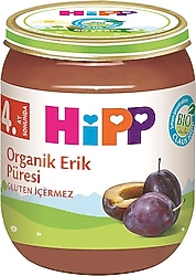 Hipp Organik Erik Püresi Kavanoz Maması 125 gr