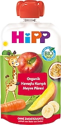 Hipp Organik Havuçlu Karışık Meyve Püresi 100 gr