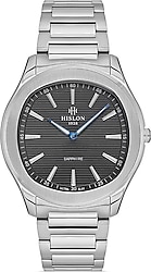 Hislon Classic CL148S-03SS Çelik Kordon Antrasit Erkek Kol Saati