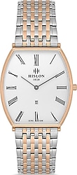 Hislon Classic CL179T-02SR Çelik Kordon Gümüş-Rose Gold Erkek Kol Saati