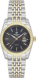 Hislon Classic Queen QL145T-05SG Altın-Siyah Kadın Kol Saati
