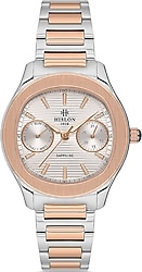 Hislon Date Queen QT148T-02SR Rose Gold-Gümüş Kadın Kol Saati