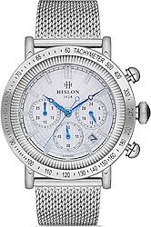 Hislon Masterwork MS111S-02SS Hasır Kordon Gümüş Erkek Kol Saati