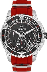 Hislon Masterwork MS143T-04KS Kırmızı Erkek Kol Saati