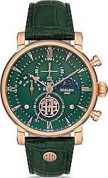 Hislon Timeless TM105R-15KR Yeşil Erkek Kol Saati