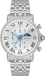 Hislon Timeless TM112S-02SS Çelik Kordon Gümüş Erkek Kol Saati