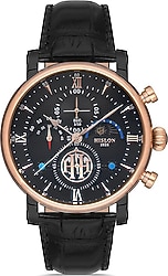 Hislon Timeless TM105T-04BR Siyah Erkek Kol Saati
