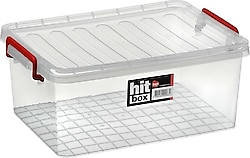 Hit Box No:15 Gıdaya Uygun 18 lt Kapaklı Kasa