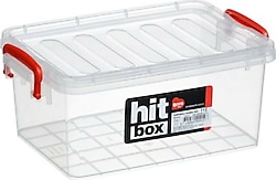 Hit Box No:912 Gıdaya Uygun 1.8 lt Kapaklı Kasa
