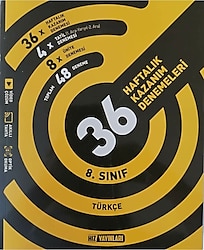 Hız Yayınları 8. Sınıf LGS İnkılap Tarihi 36 Haftalık Kazanım