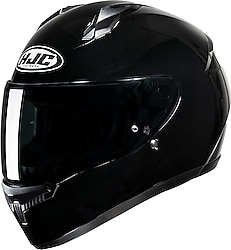 HJC C10 Full Face Siyah Motor Kaskı