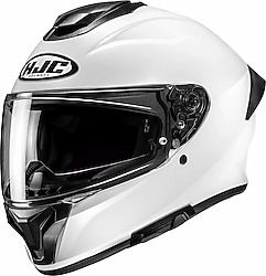 HJC C71 Beyaz Full Face Motor Kaskı