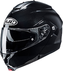 HJC C91N Çene Açılır Metal Siyah Motor Kaskı
