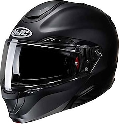 HJC RPHA91 Mat Siyah Çene Açılır Motor Kaskı