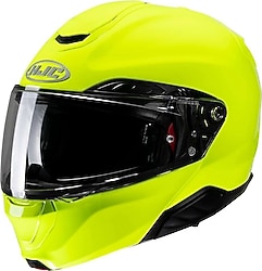 HJC RPHA91 Neon Yeşil Çene Açılır Motor Kaskı