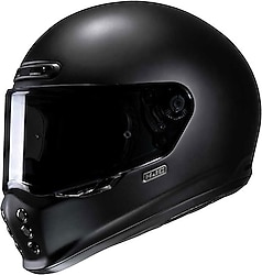 HJC V10 Mat Siyah Full Face Motor Kaskı