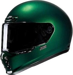 HJC V10 Koyu Yeşil Full Face Motor Kaskı