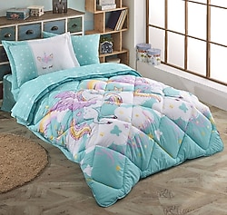 Hobby Magical Aqua Poplin Tek Kişilik Uyku Seti